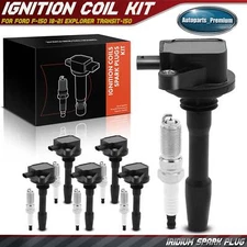 6x Ignition Coil & 6x Iridium Spark Plug Kit for Ford F-150 Explorer Transit-150