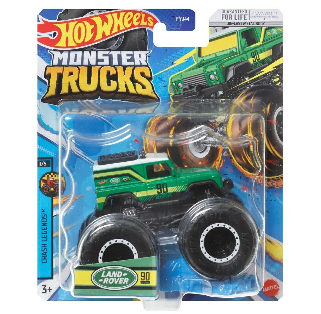 Hot Wheels Monster Trucks 1:64 - Land Rover Defender - FYJ44