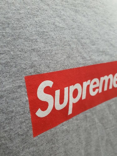 SS14 Supreme 20th Anniversaire Boite T-Shirt Gris Bruyère T-shirt M Rare - Photo 8 sur 10
