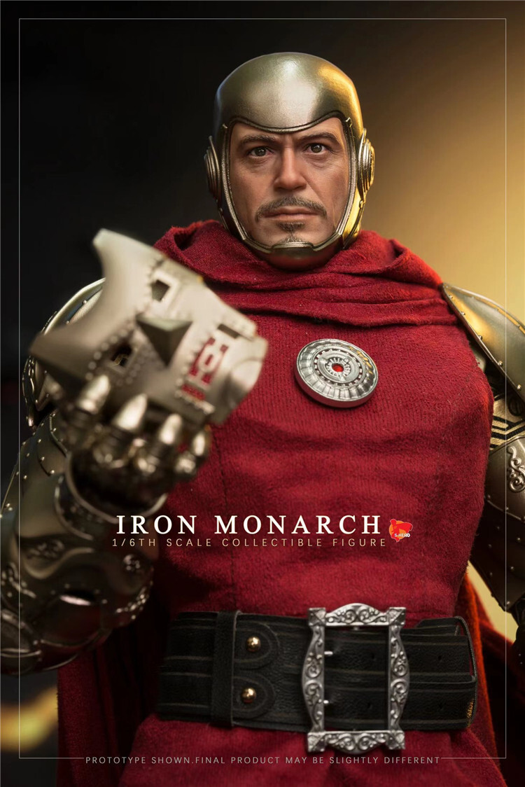 S-HERO 1/6 SH003 Iron Monarch Action Figure Model