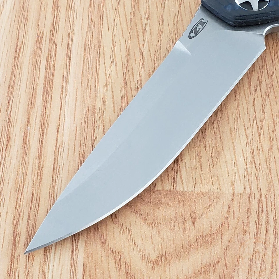 Zero Tolerance Large Sinkevich Folding Knife 4.0" MagnaCut Steel Blade 0452BLUCF - Image 3 of 4
