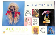Weimaraner Dog Breed Alphabet Cards Photos Wegman ABC Sesame Street Silly Gift