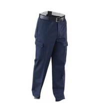 SOUTHEASTERN 3021 NAVY UTILITY PANTS WITH CARGO POCKETS SIZE 28 POLY COTTON