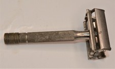 Vintage Gillette TTO DE Safety Razor, no date code. Made in USA