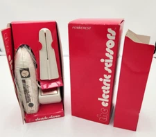 Vintage Penncrest Electric Scissors 3 Speed Rotary fabric w/ box made in JAPAN