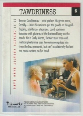 Veronica Mars TV Show Season 2 Trading Card #6 Charisma Carpenter
