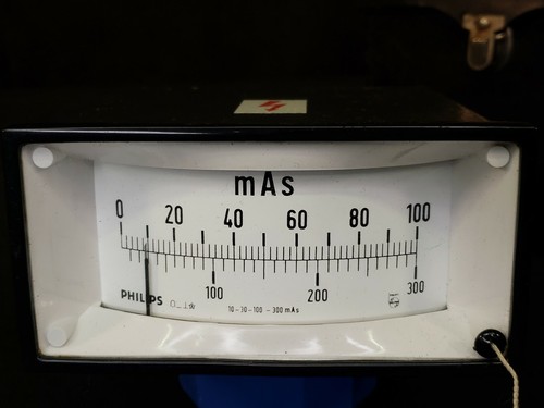 Phillips X-Ray Calibration mAs Meter 0 - 300 mAs with Case