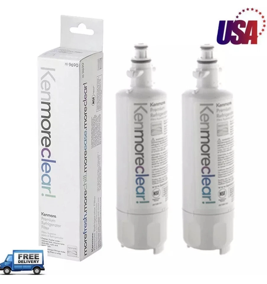 Genuine OEM Kenmore Clear 46-9690 469690 Refrigerator Water Filter ADQ36006102-S - Image 4 of 4
