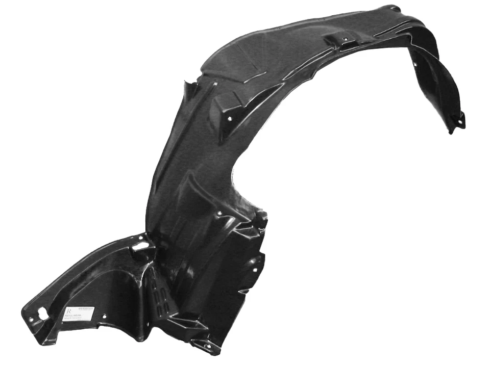 Front Right Passenger Side Fender Liner w/ Clips For 2006-2012 Honda Ridgeline - Изображение 2 из 4