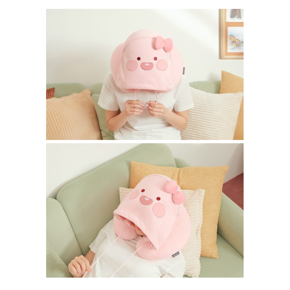 Kakao Friends Green Vacation – Coussin Sieste Watermelon Pastèque (Édition Coréenne)