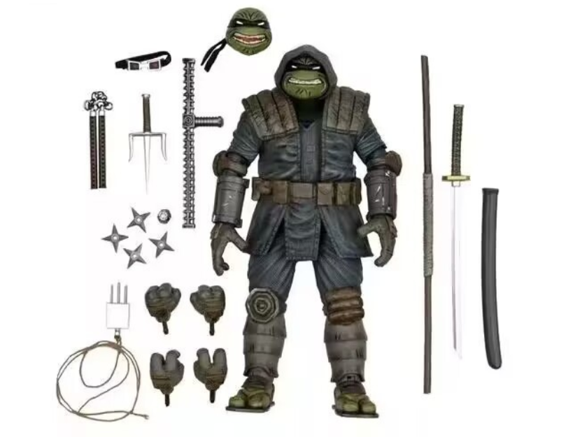 NECA TMNT The Last Ronin Ultimate Armored 7-Inch Action Figure with Weapons