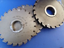 Nutenfr&auml;ser  Fette &Oslash; 160x14x40  &Oslash; 160x18x40 &Oslash; 160x20x40 hinterdreht KHSS-E Fette
