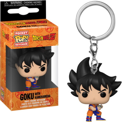 Dragon Ball Z - Goku with Kamehameha  - Schlüsselanhänger Funko Pocket POP! Keyc