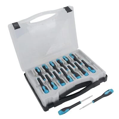 AB TOOLS Precision Screwdriver Set Torx / Flat / Phillips 15pc U S Pro Tools AT603