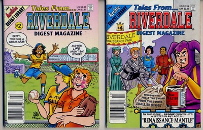 TALES FROM RIVERSIDE DIGEST #2, #4, 192 pages each, 2005, ARCHIE, JUGHEAD, BETTY