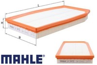 Mahle LX4872 Luftfilter Luftfiltereinsatz FüR Mercedes-Benz