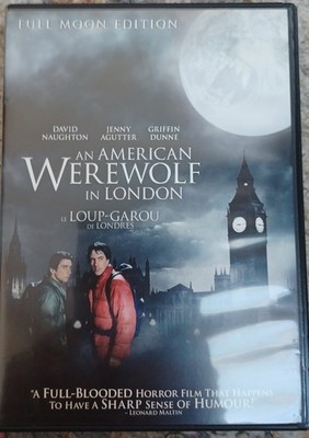 DVD - AN AMERICAN WEREWOLF IN LONDON (Cult Horror Movie Film) Full Moon Edition
