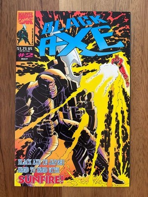 BLACK AXE #2 (Marvel UK, 1993) VF