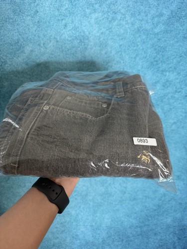 Avirex Jeans Men 34x32 Gray Straight Leg Fits 32x30 Vintage Y2K 100% Cotton - Picture 17 of 17