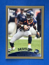 2009 Topps Gold #249 Eddie Royal Denver Broncos #/2009