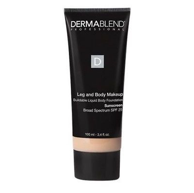 Dermablend Leg and Body Makeup Body Foundation SPF 25 - Light Sand 25W - 3.4 oz