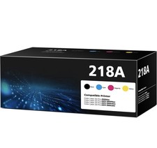 4PK W2180A Toner Fits HP 218A LaserJet Pro 3201dw MFP 3301 3301fdw WITH CHIP