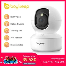 BoyKeep 3MP 5G/2.4GHz WiFi Indoor Home Security IP Smart Baby Monitor Camera Aut