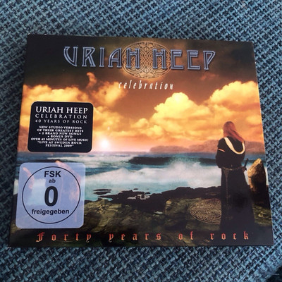 Uriah Heep Celebration   40 Years of Rock CD/ DVD 2 Discs FSK 0 2009