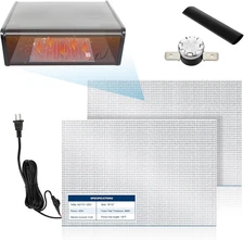 12"X18" 120V RV Water Tank Heating Pad, 2 Pack RV Holding Tank Heater Pad with T