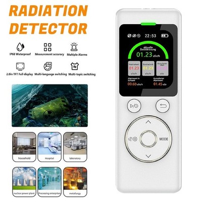 Wasserdich Geiger Counter Nuclear Radiation Detector β γ X-Ray Dosimeter Monitor