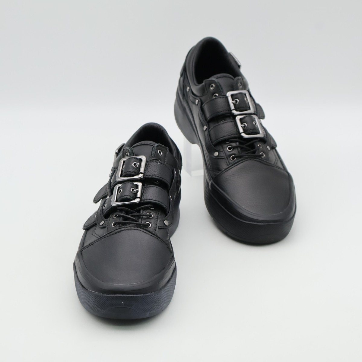 VN000EEDBLK Vans Premium Old Skool Buckle Black Efron Danzig 