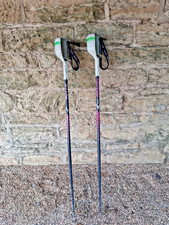 Kerma  Aluminium Alloy Vintage Ski Poles 120cm