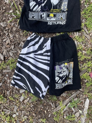 Vintage Batman Returns 2 Pc Set Sz Small - Picture 5 of 6