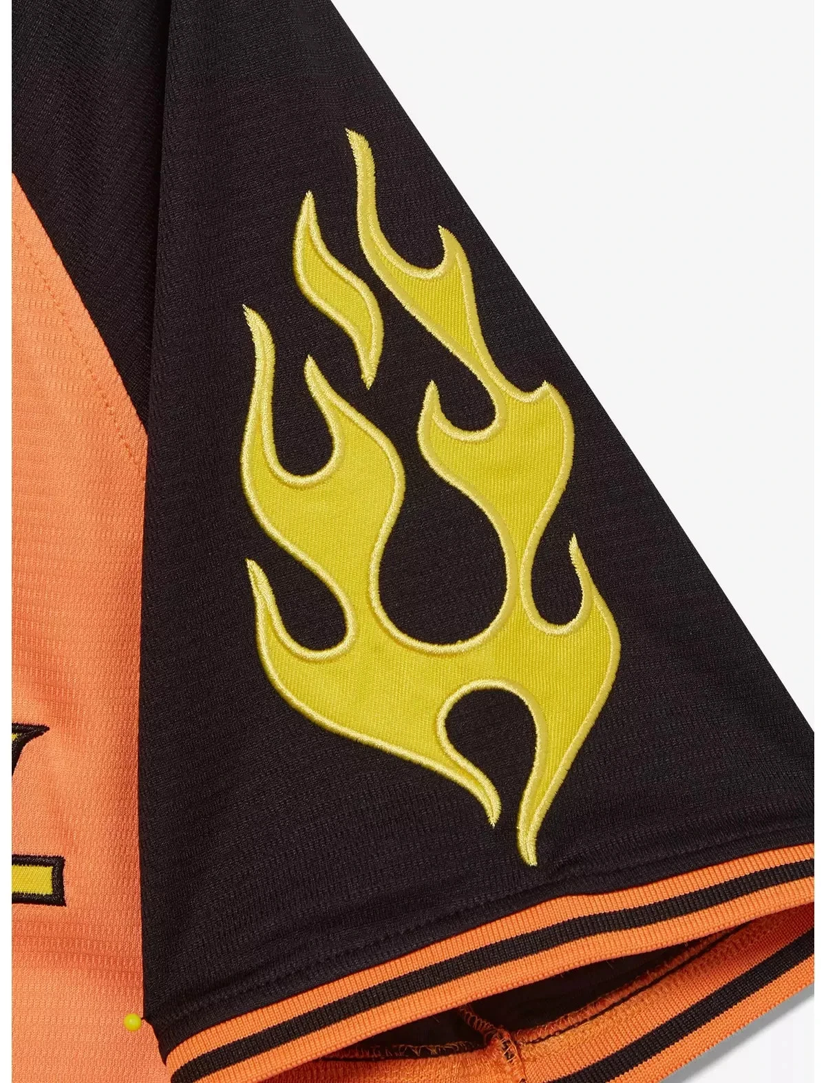 Dragon Ball Z Flame Baseball Jersey
