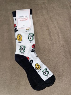 NWT Sock Club Custom Arcade Coin Video Game Joystick Socks