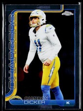 2025 Topps Chrome #162 Cameron Dicker Los Angeles Chargers