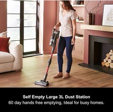 Morphy Richards MRXSTICKPRO Intelliclean Cordless Vacuum Cleaner, 3L Self Empty