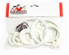 Gottlieb Spin Wheel Pinball Machine Replacement Repair Rubber Ring Kit White