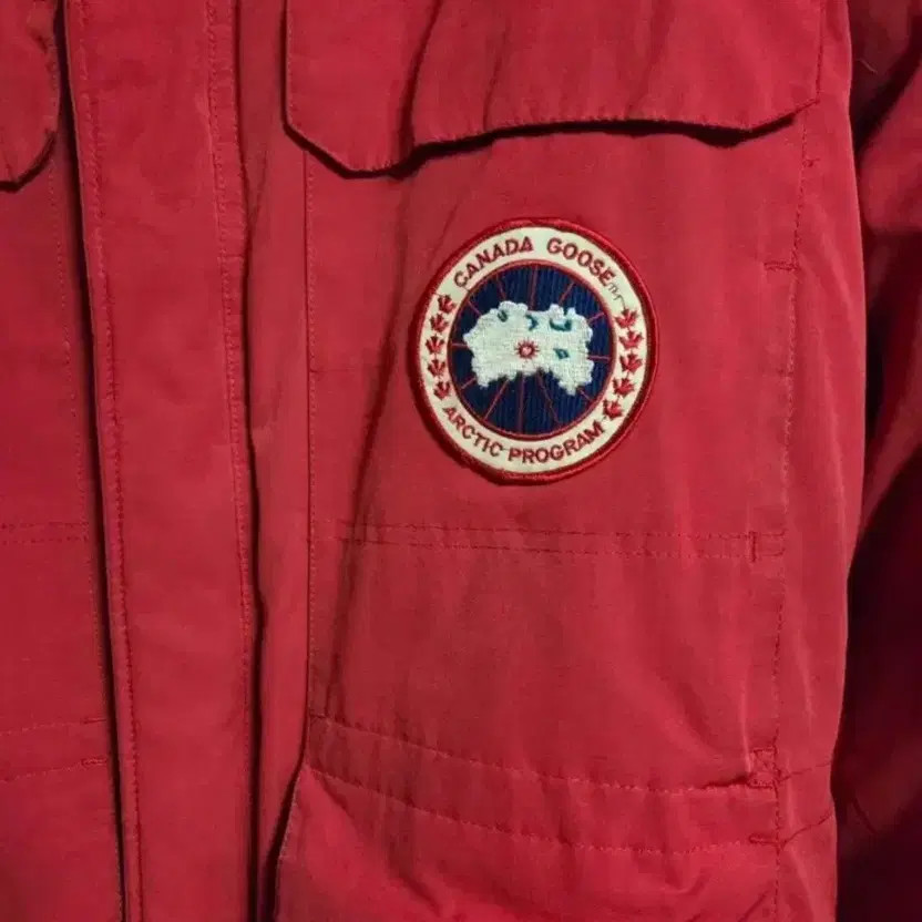 Canada Goose Expedition Puffer Jacket - Red, Size XS/95-100