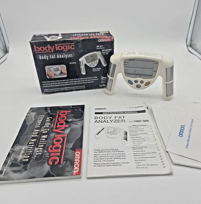 Omron HBF-306 Body Logic Handheld Body Fat Analyzer BMI Measurement Calculator