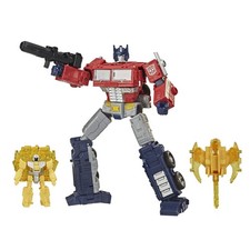 Transformers Netflix War for Cybertron Trilogy Voyager Class Optimus Prime Battl