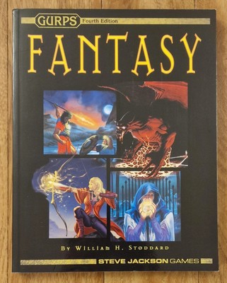 RPG Buch GURPS Fantasy für 4. Edition Steve Jackson Spiele