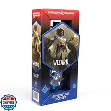 DandD Adventure Dice (Wizard Class: Blue)