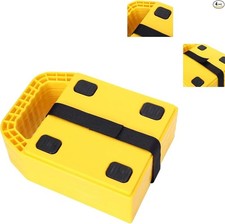 RV Jack Pads Camper Chock Blocks Trailer Leveling Jack  4 Pads 6.85X 6.85'