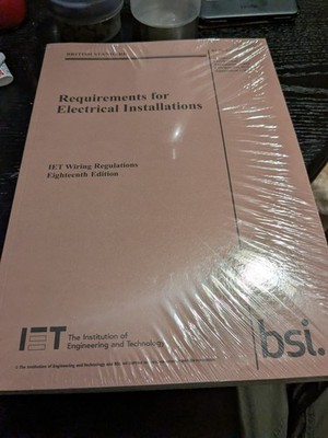 IET Requirements for Electrical Installations Wiring Regulations  BS7671:2018+A2