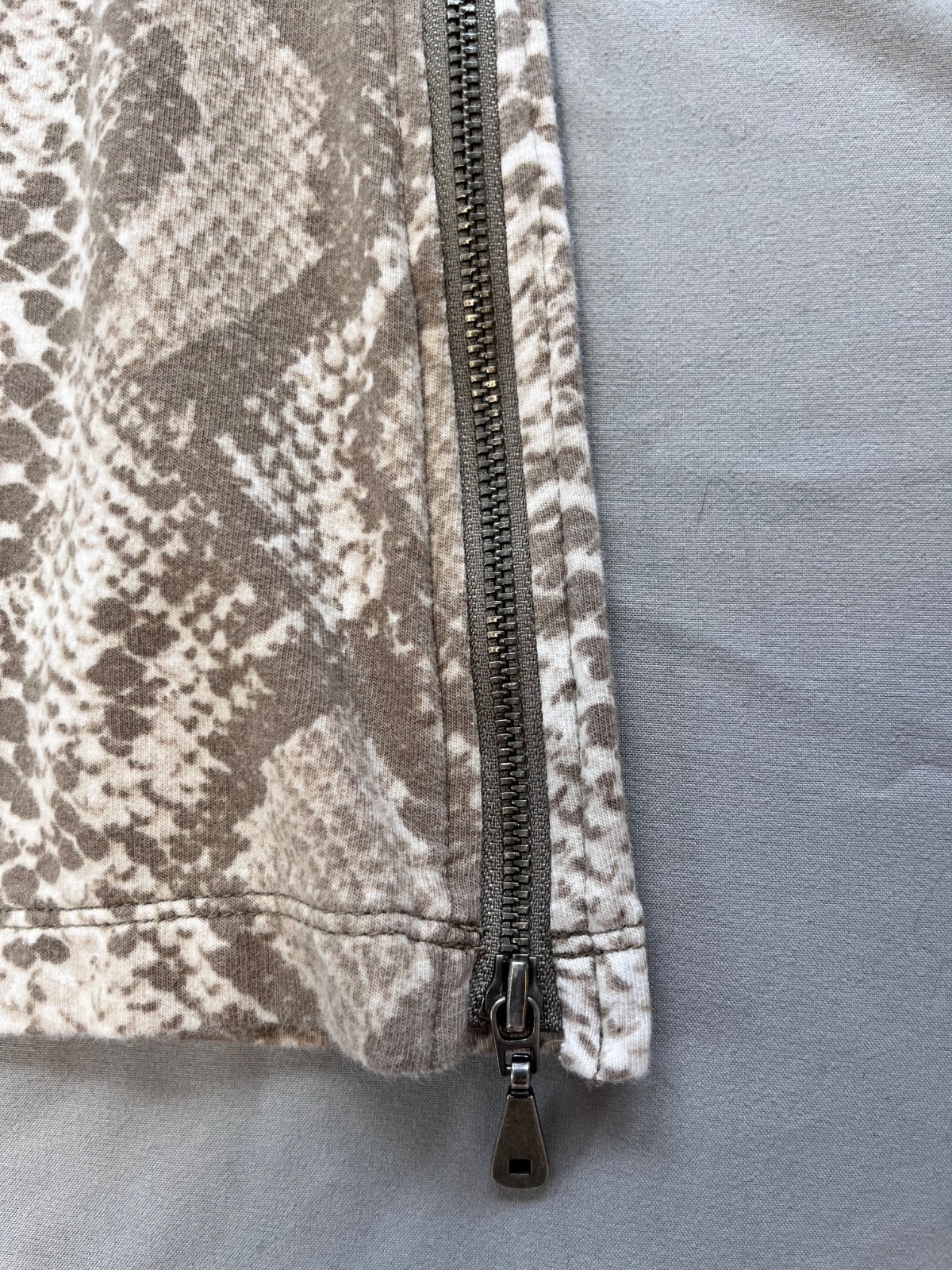 Susan Graver Weekend Mock Neck Python Snake Print… - image 7