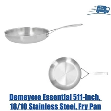 Demeyere Essential 511-inch, 18/10 Stainless Steel, Fry Pan