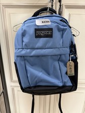 Mochila Jansport Landings Pack, Azul Elemental, 17" Gran Capacidad, NUEVA