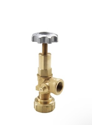 REGO 3121 Unloading Adapter 1-3/4'' ACME x 3/4'' FNPT Brass LP Gas Fitting