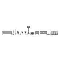 Noch H0 16418 - 3D-Kit “Einsatz-ZubehöR” Neuware
